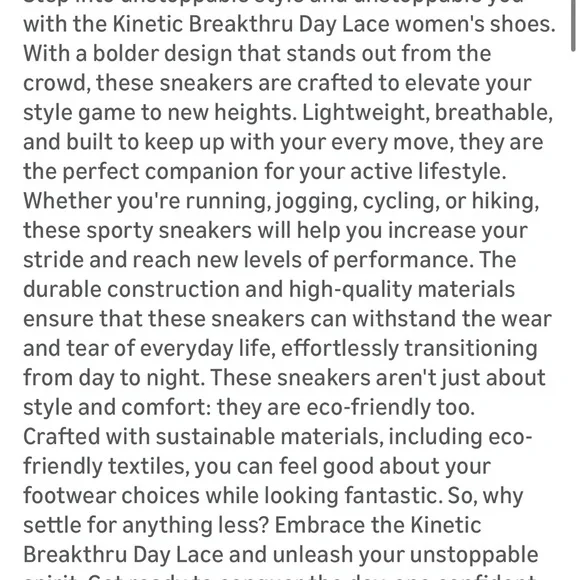 Sorel Kinetic Breakthru Day Lace Women’s Sneakers-size 10 - Picture 9 of 9